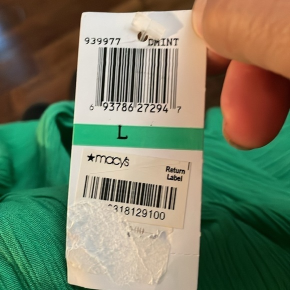 Coco Bianco Crepe Hi Low Ruffle Strapless Dress - Picture 5 of 5